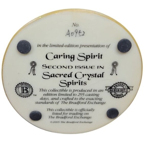 Caring Spirit Sacred Crystal Spirits Native American Figurine Bradford Exchange - Picture 5 of 11